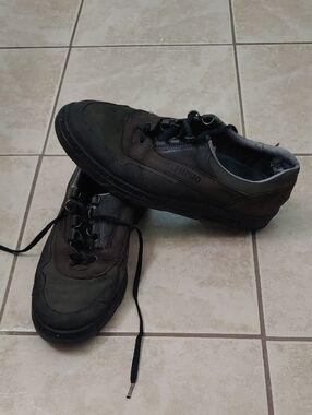 Mephisto Runoff Air Bag System Shoes Mens Brown Leather Walking Sneaker Size 8.5